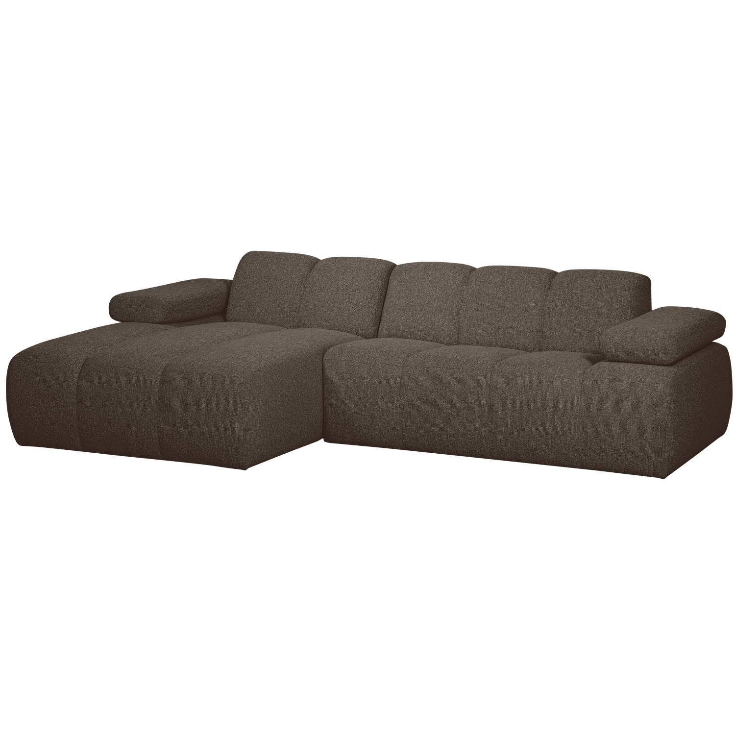 Mojo Chaise Longue Bank Links Boucle Bruin Melange