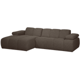 Mojo Chaise Longue Bank Links Boucle Bruin Melange
