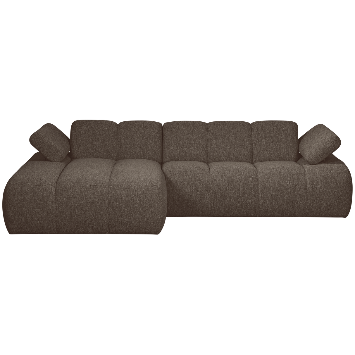 Mojo Chaise Longue Bank Links Boucle Bruin Melange
