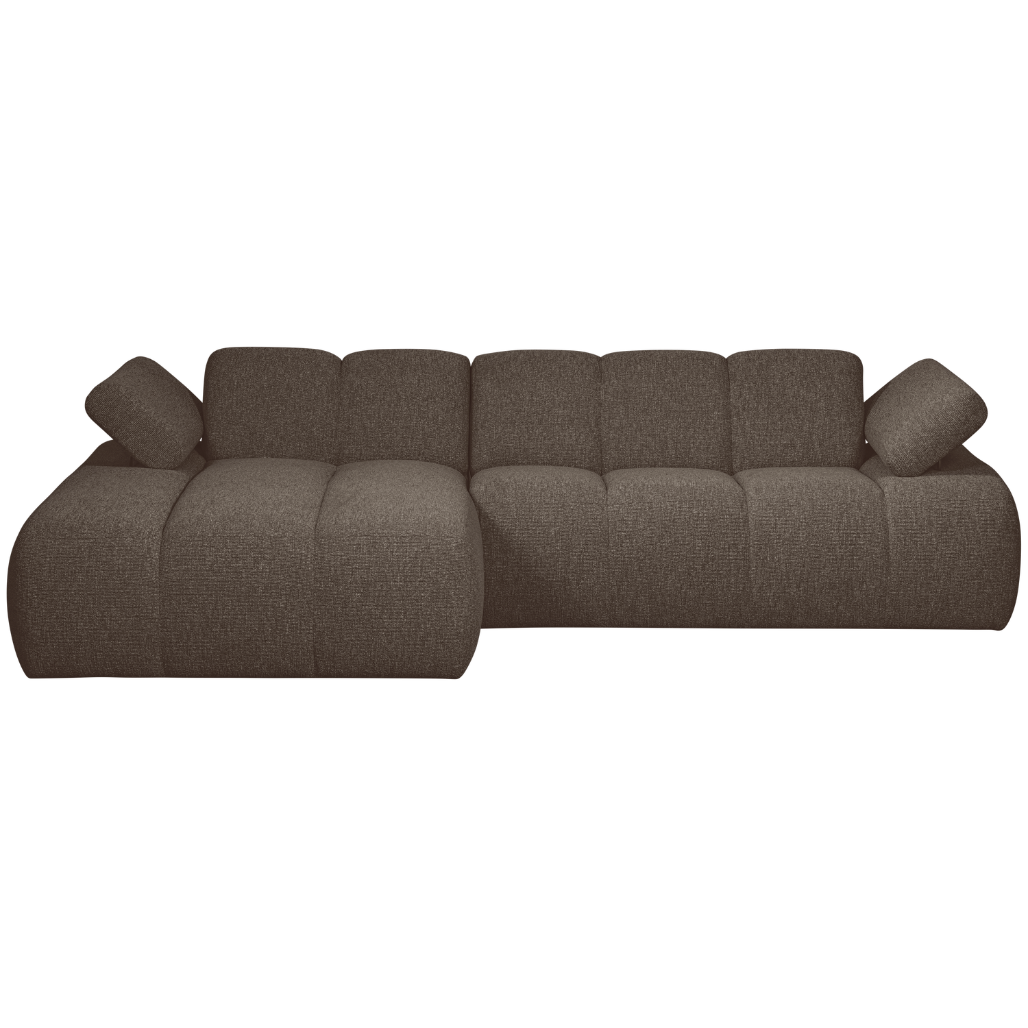 Mojo Chaise Longue Bank Links Boucle Bruin Melange