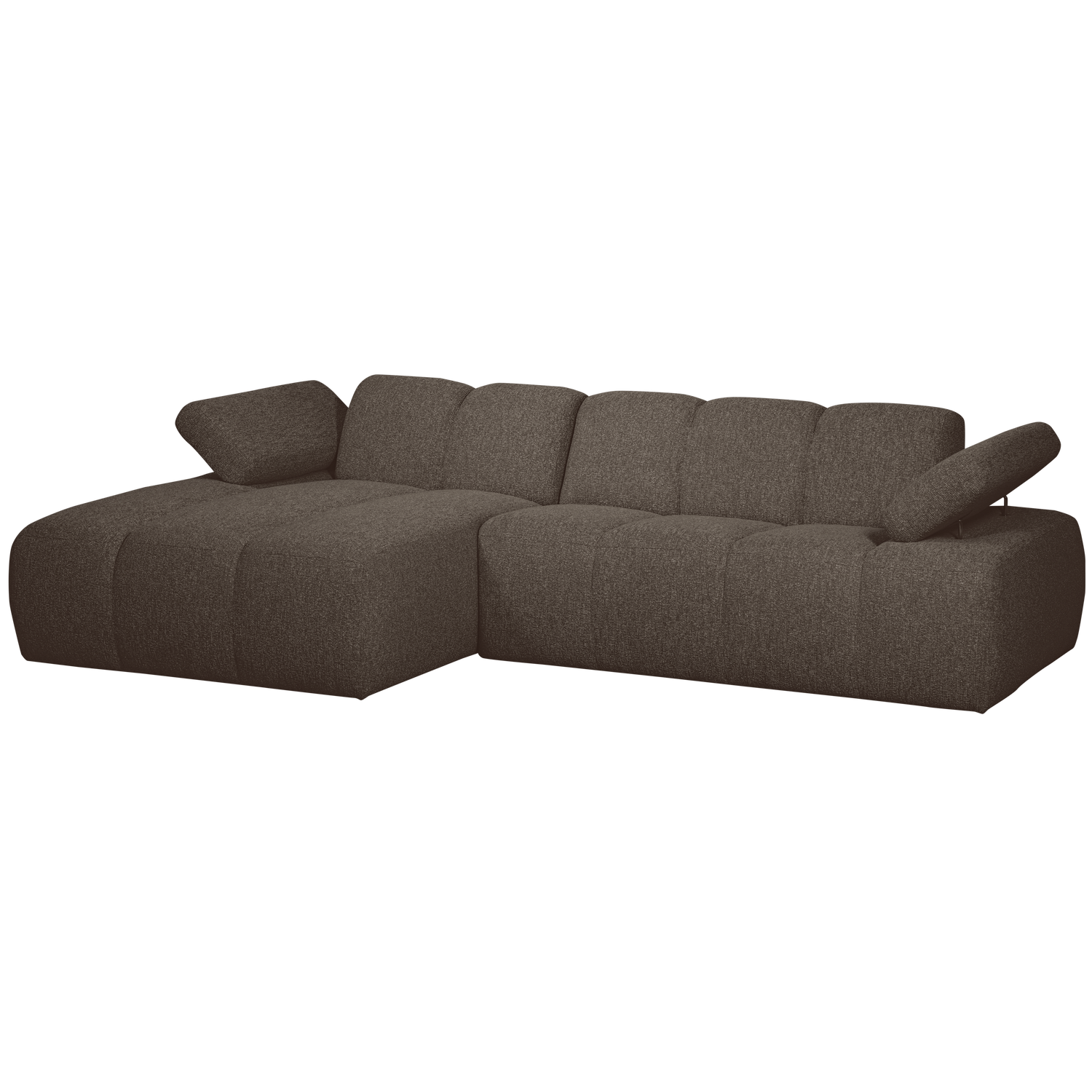 Mojo Chaise Longue Bank Links Boucle Bruin Melange