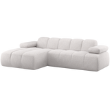 Mojo Chaise Longue Bank Links Boucle Ecru Melange
