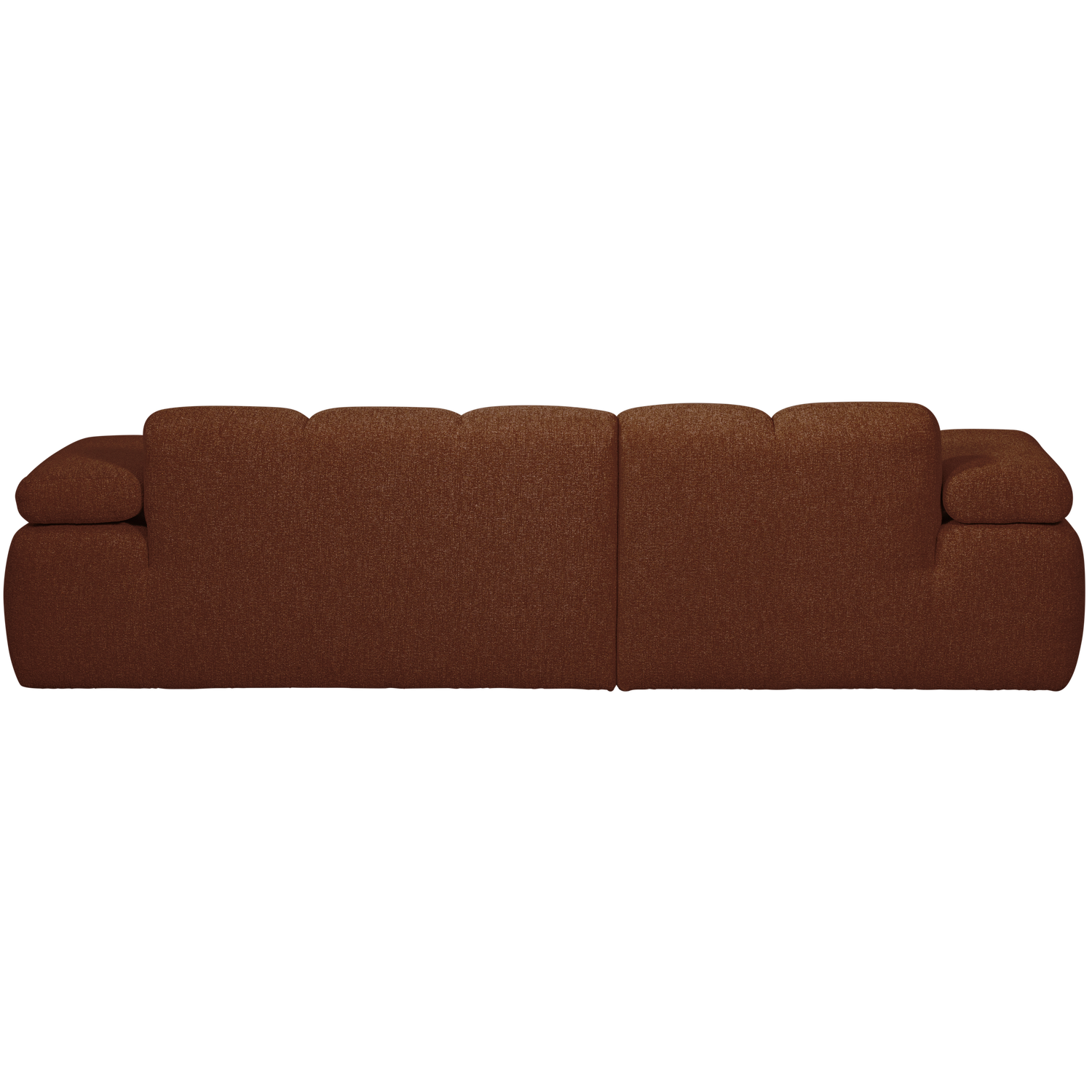 Mojo Chaise Longue Bank Links Boucle Roestbruin Melange