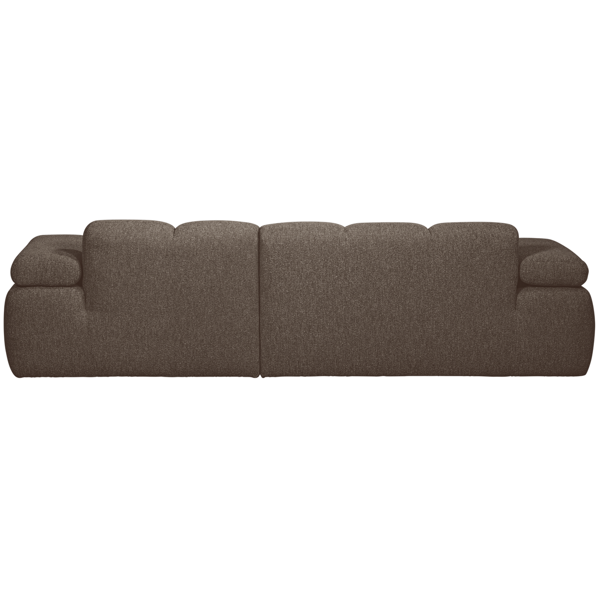 Mojo Chaise Longue Bank Rechts Boucle Bruin Melange