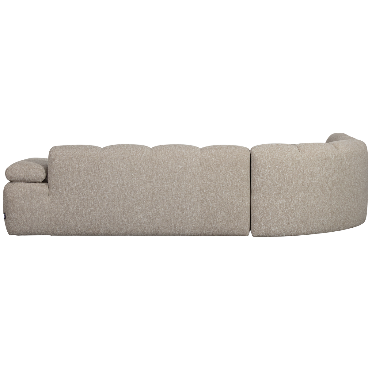 Mojo Hoekbank Links Boucle Beige Melange