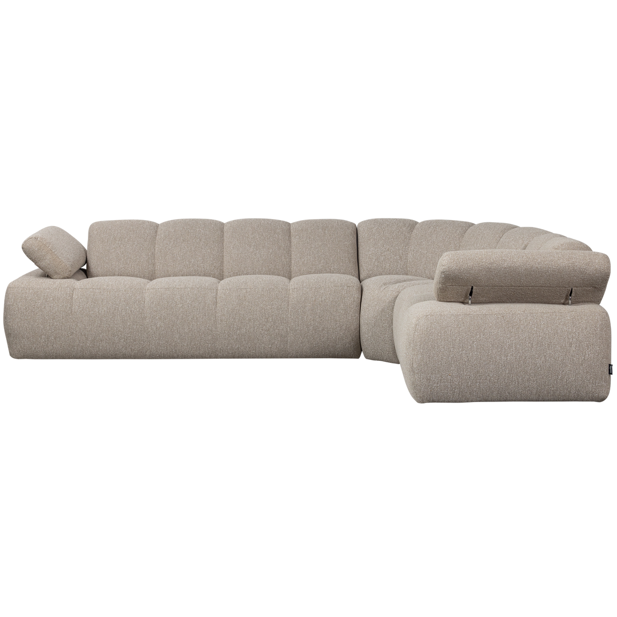 Mojo Hoekbank Rechts Boucle Beige Melange