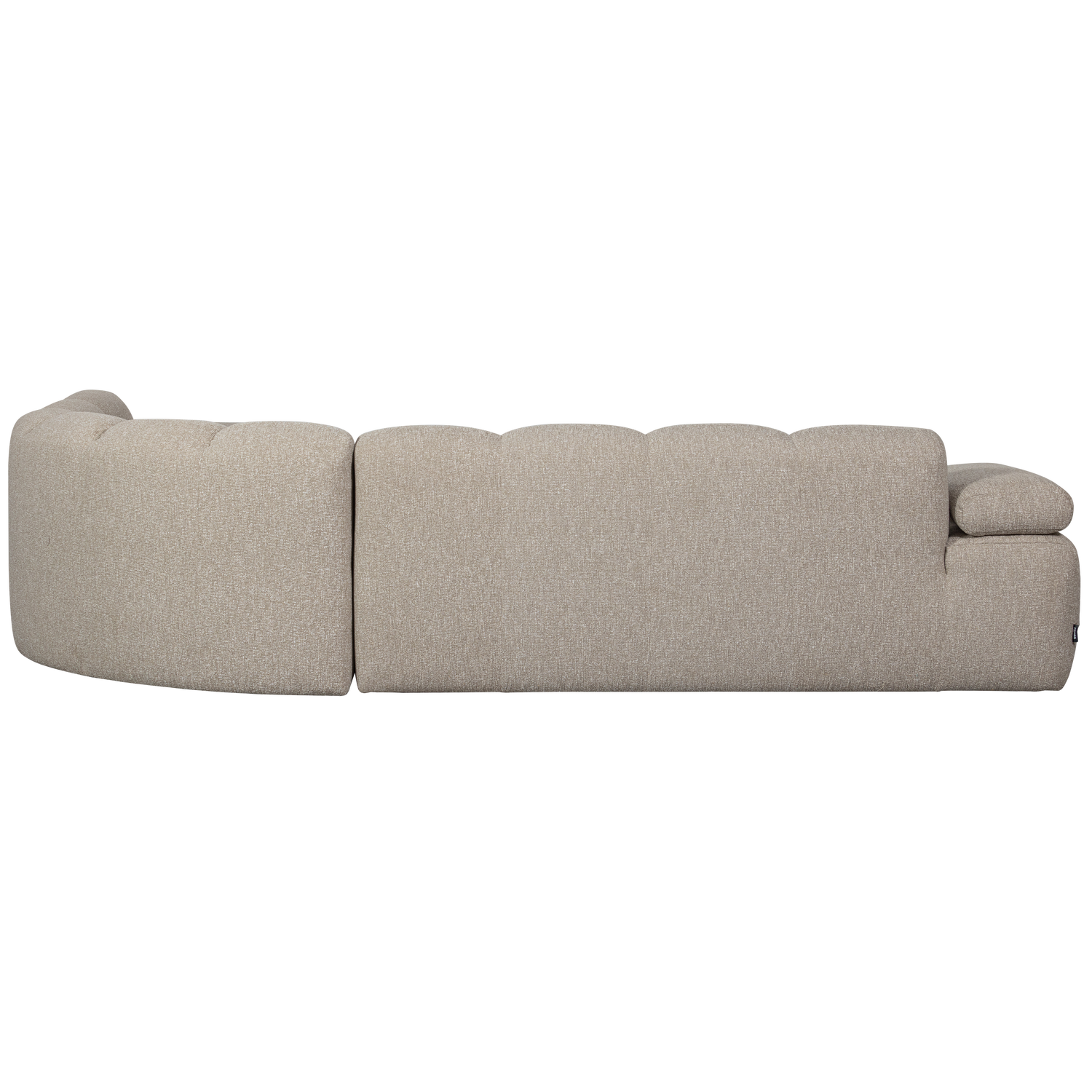 Mojo Hoekbank Rechts Boucle Beige Melange