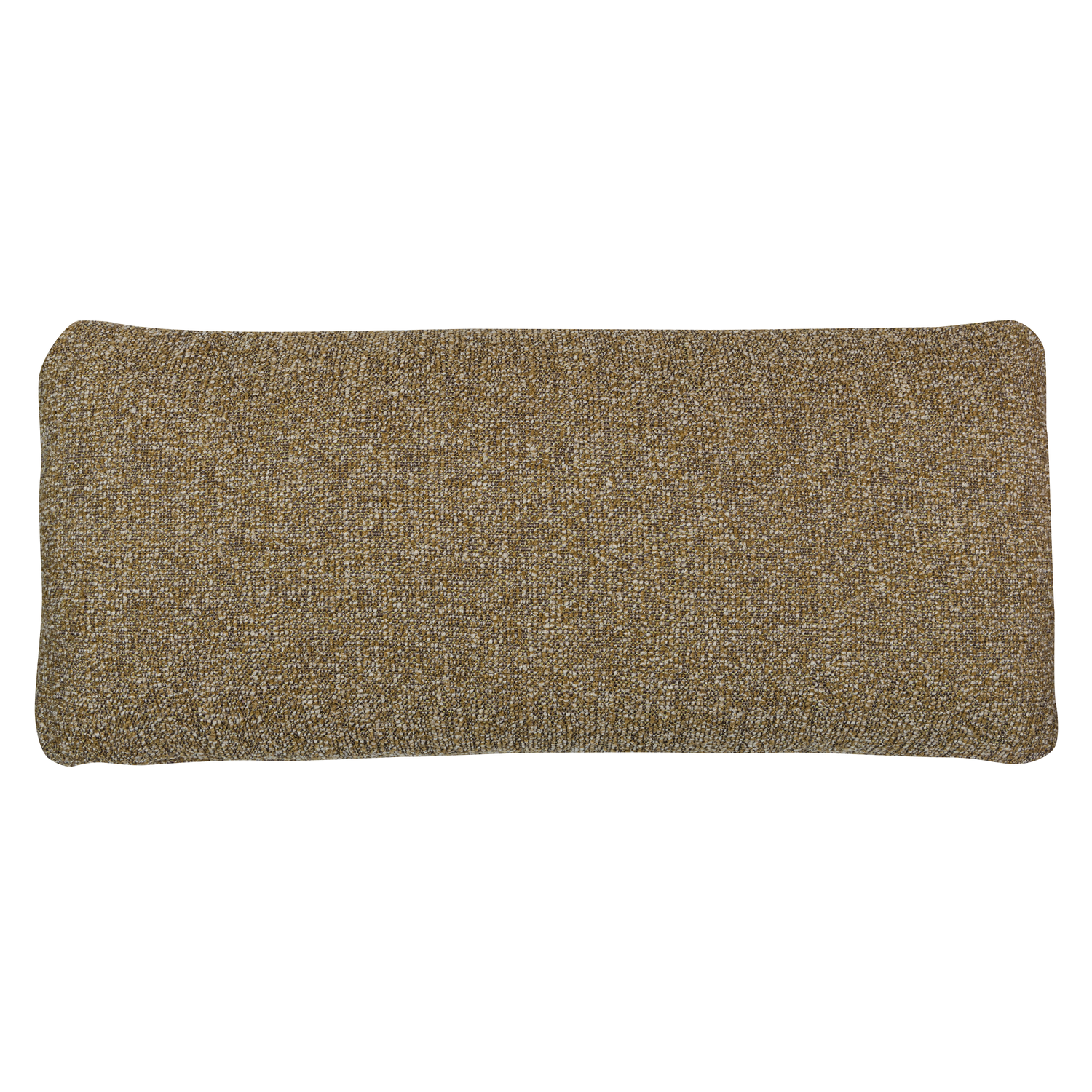 Mojo Kussen Boucle Geel/Bruin Melange
