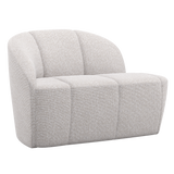 Mojo 2 Zits Bankje Links Boucle Ecru Melange