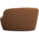 Mojo 2 Zits Bankje Links Boucle Roestbruin Melange