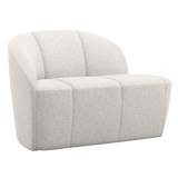 Mojo 2 Zits Bankje Links Wollig Ecru