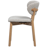 Udar Eetkamerstoel Naturel Met Houten Frame Naturel