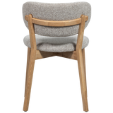 Udar Eetkamerstoel Naturel Met Houten Frame Naturel