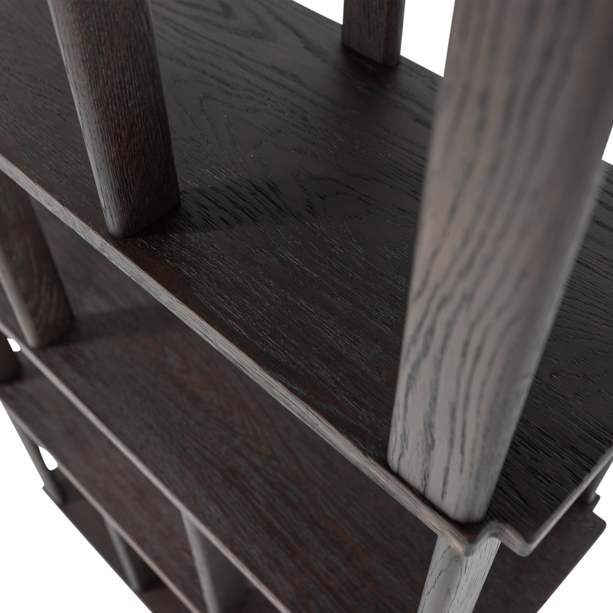 Riss Boekenkast Eikenhout Mystic Brown 186 X90 Cm