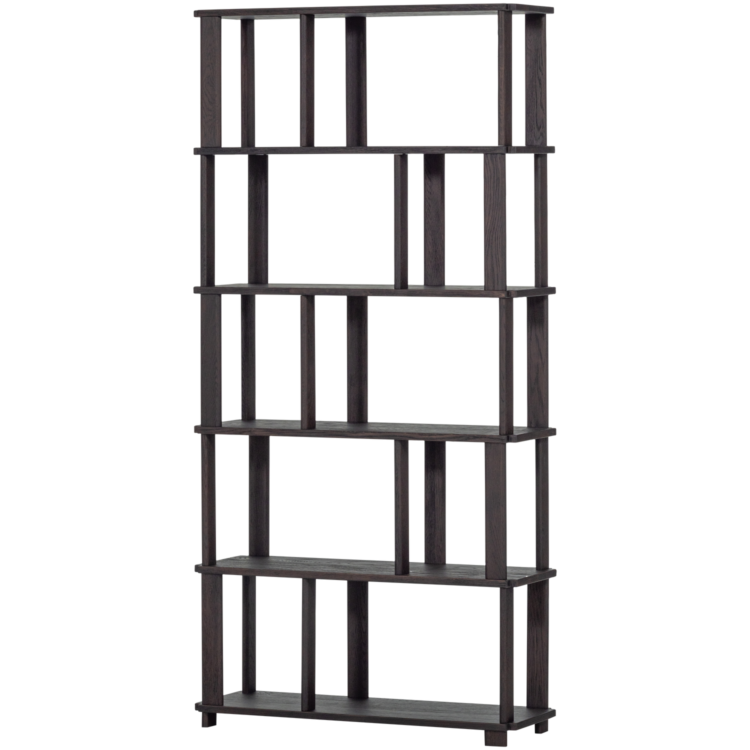 Riss Boekenkast Eikenhout Mystic Brown 186 X90 Cm
