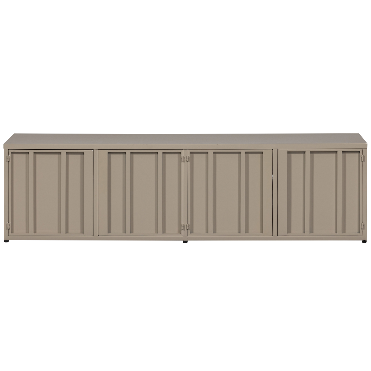 Level Tv Meubel Metaal Zand 44 X160 Cm