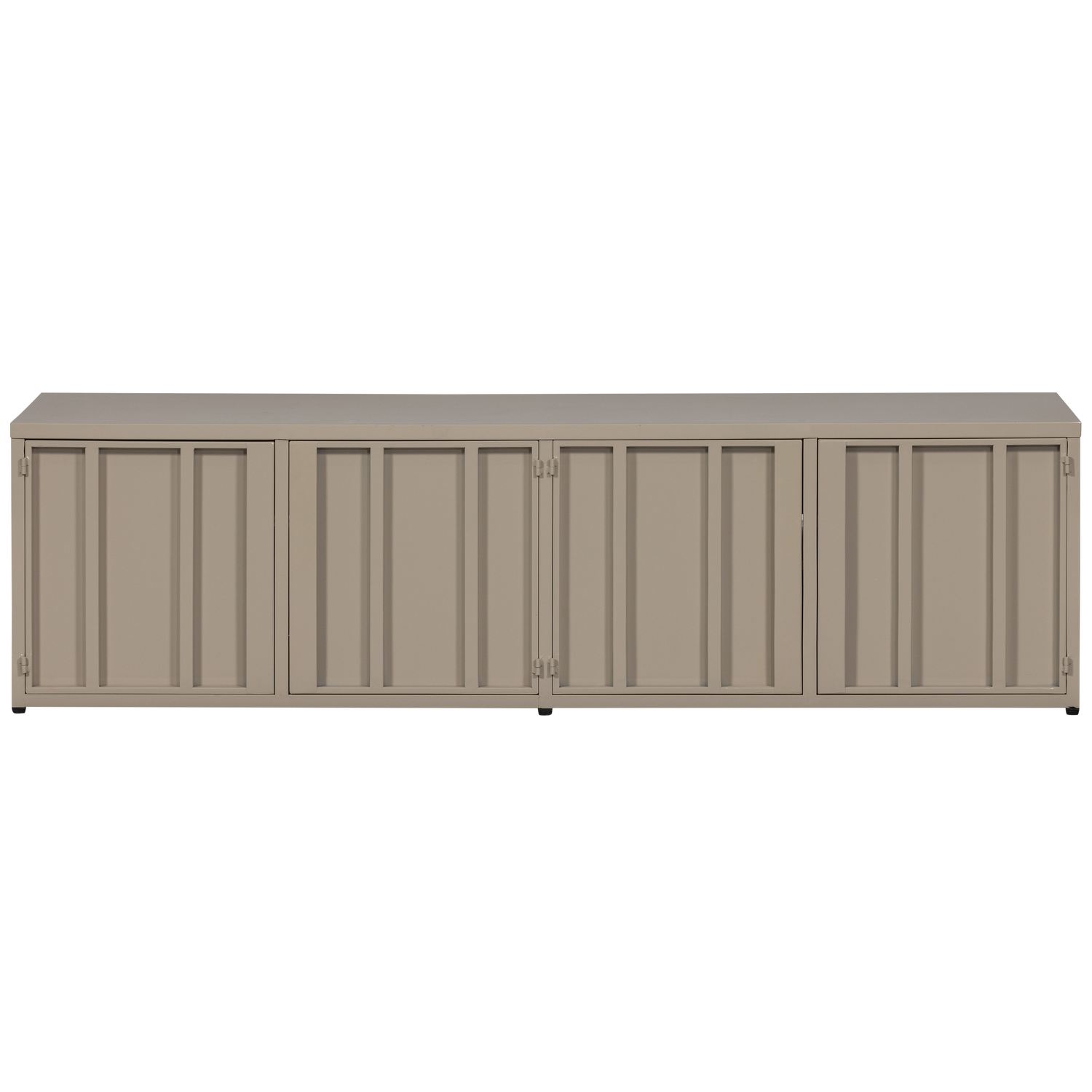 Level Tv Meubel Metaal Zand 44 X160 Cm