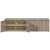 Level Tv Meubel Metaal Zand 44 X160 Cm