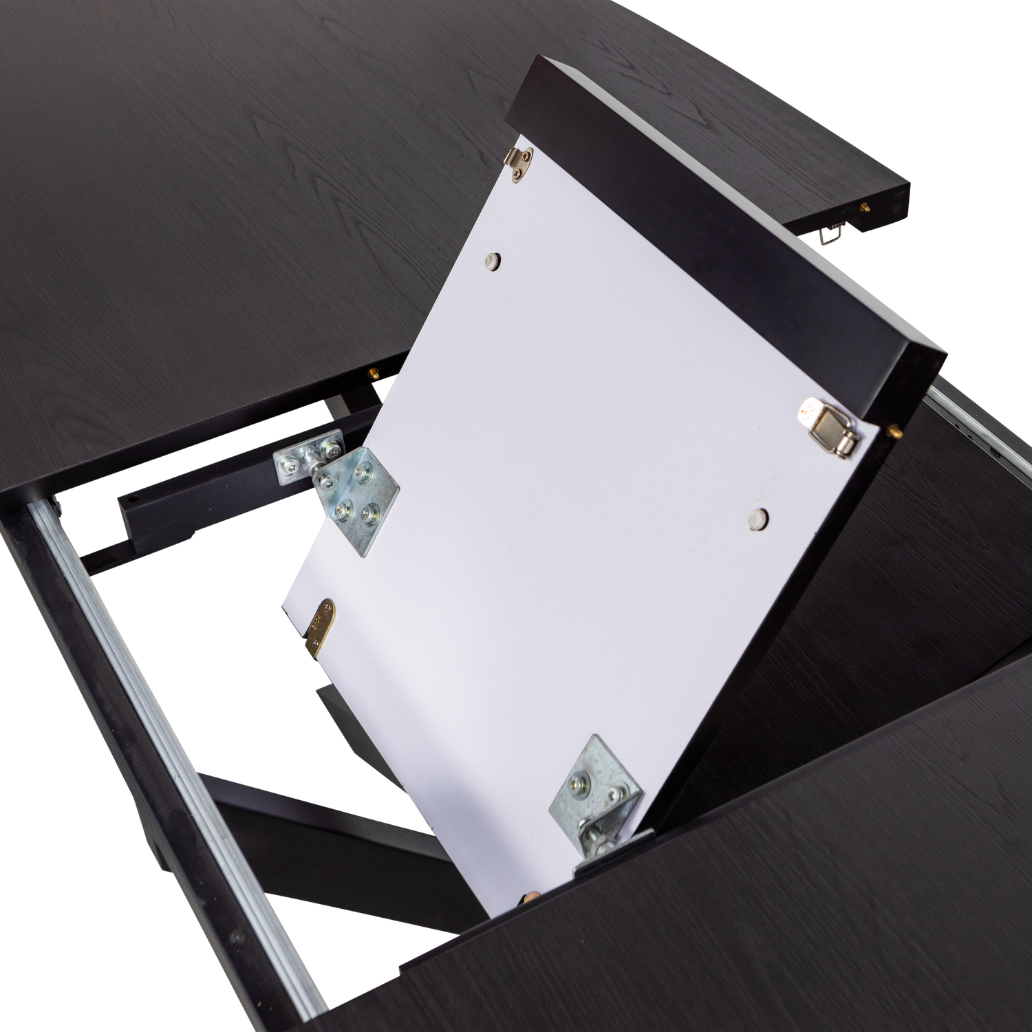 Arros Eettafel Uitschuifbaar 180 220 X90 Cm Mdf Zwart