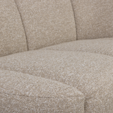 Mojo 2 Zits Bankje Rechts Boucle Beige Melange