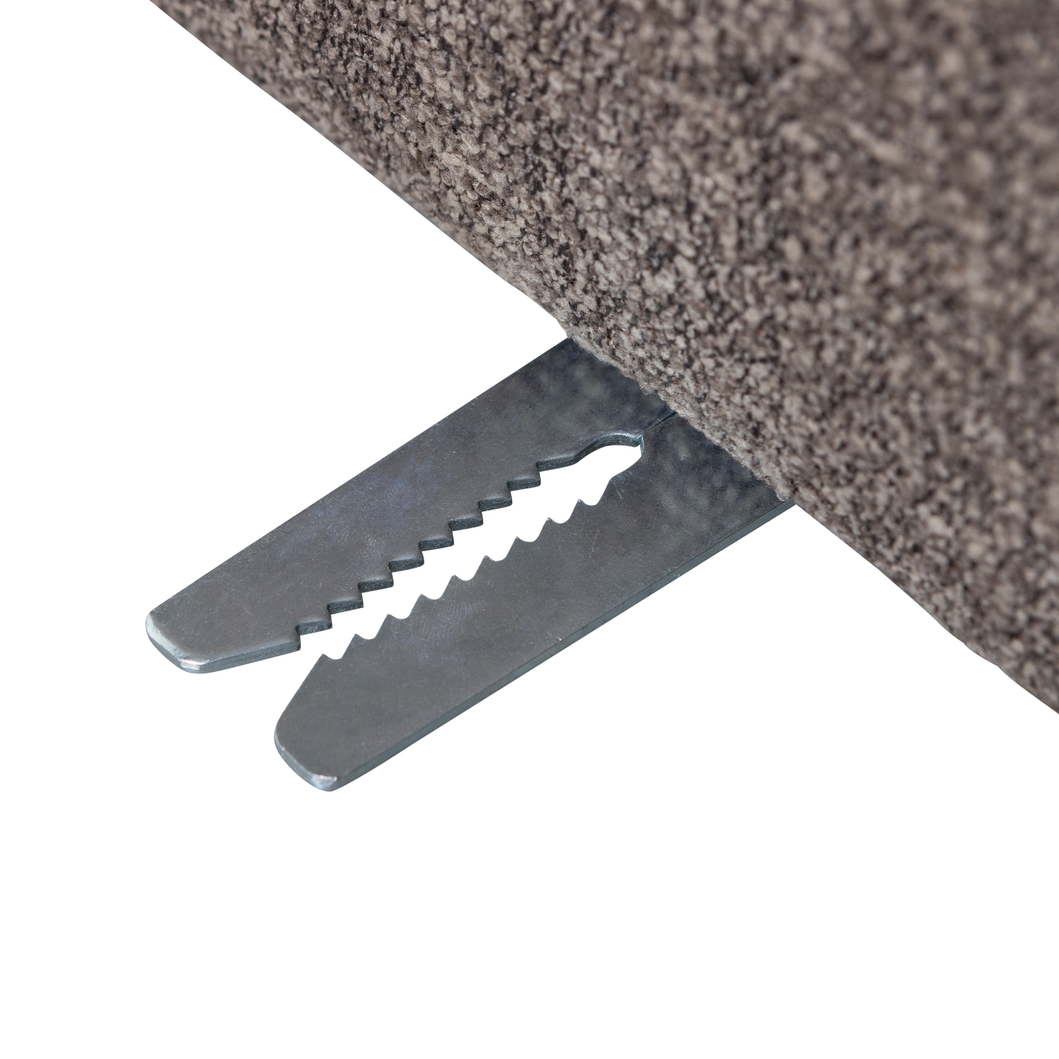 Mojo Eetbankje 84 Cm Met Rugleuning Boucle Bruin Melange