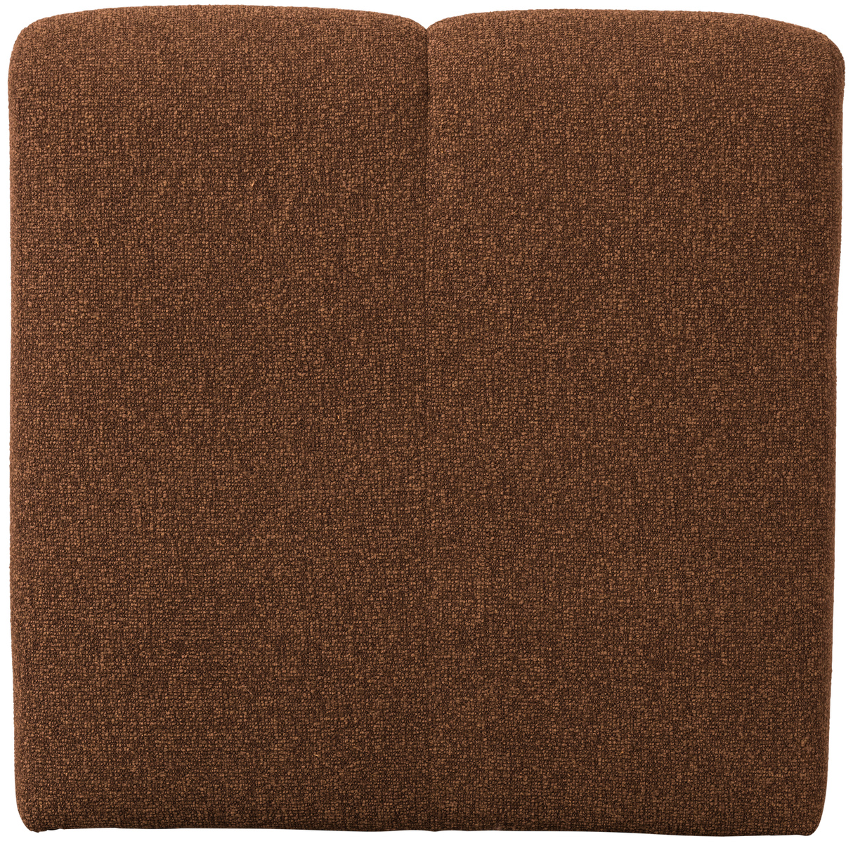 Mojo Eetbankje 84 Cm Met Rugleuning Boucle Roestbruin Melange