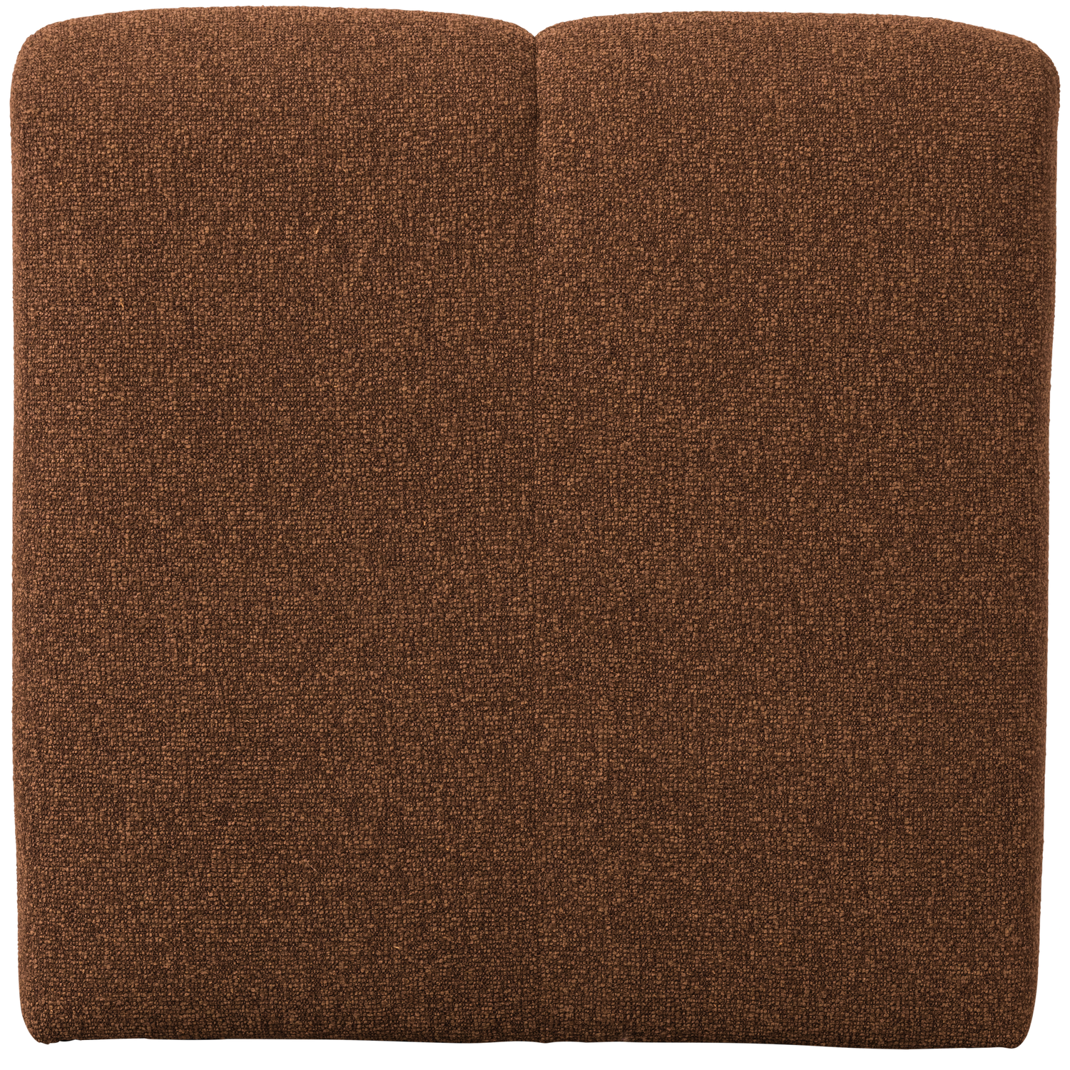 Mojo Eetbankje 84 Cm Met Rugleuning Boucle Roestbruin Melange