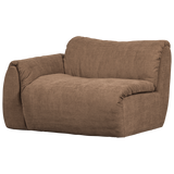 Baggy 1 Zits Element Met Arm Links Geweven Chenille Bruin