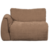 Baggy 1 Zits Element Met Arm Links Geweven Chenille Bruin