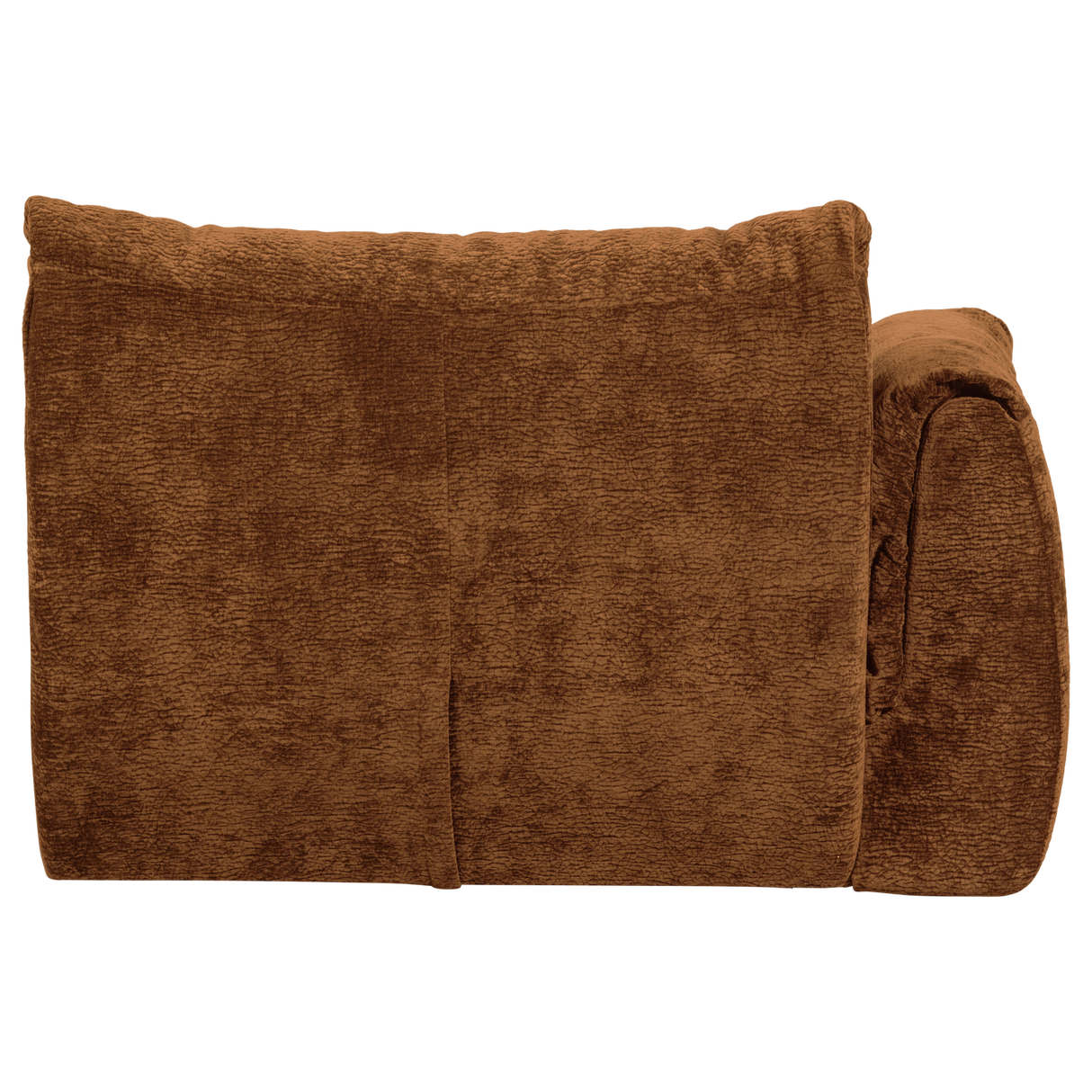 Baggy 1 Zits Element Met Arm Links 3 D Chenille Middenbruin