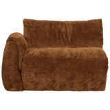Baggy 1 Zits Element Met Arm Links 3 D Chenille Middenbruin