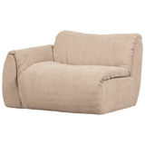 Baggy 1 Zits Element Met Arm Links Geweven Chenille Zand