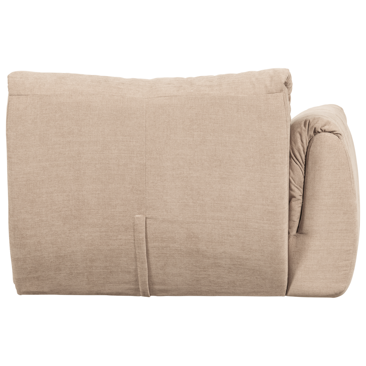 Baggy 1 Zits Element Met Arm Links Geweven Chenille Zand