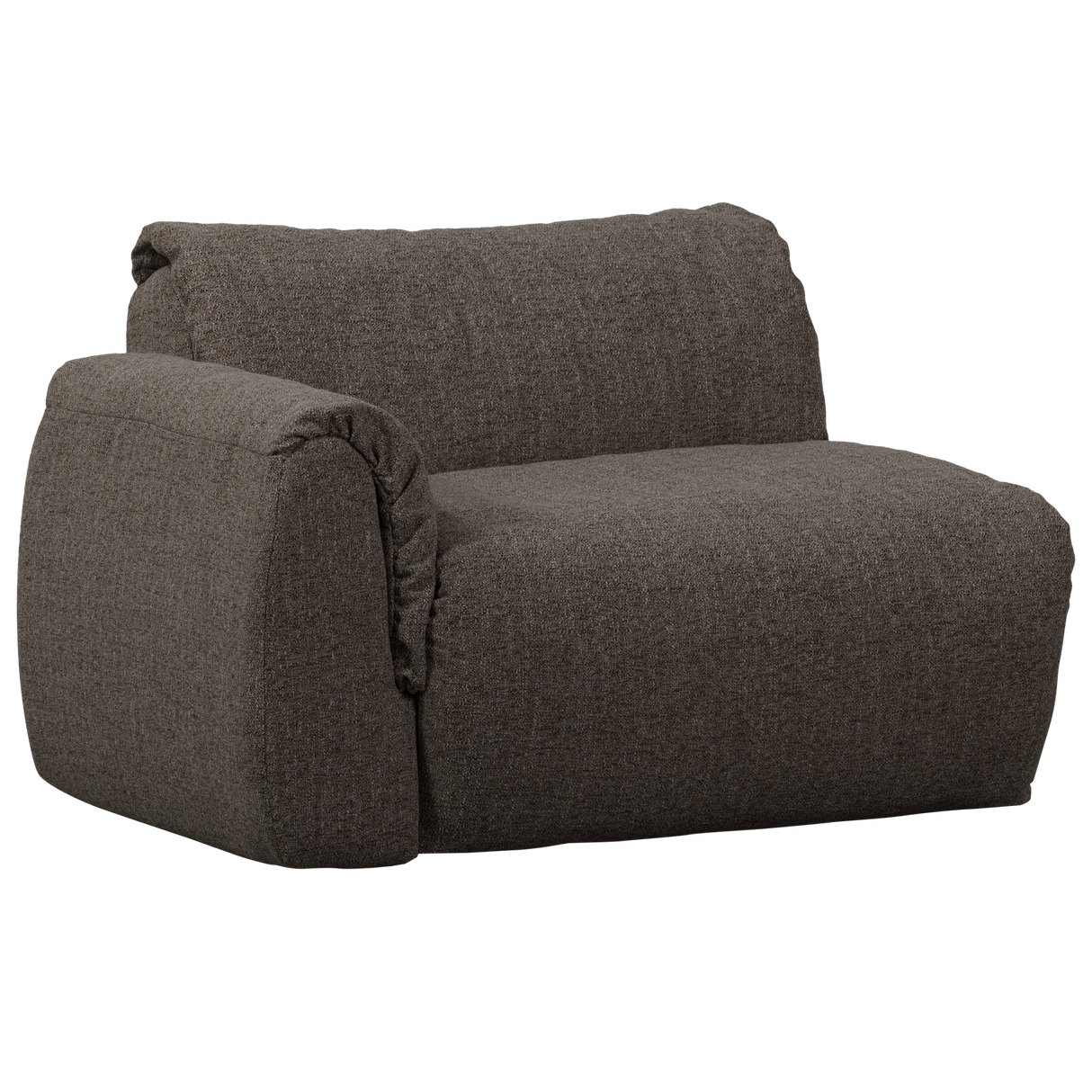 Baggy 1 Zits Element Met Arm Links Warmgrijs Melange