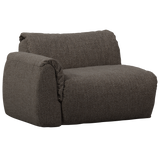 Baggy 1 Zits Element Met Arm Links Warmgrijs Melange