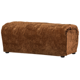 Baggy Hocker 3 D Chenille Middenbruin