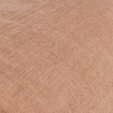 Baggy Hocker Geweven Chenille Oud Roze