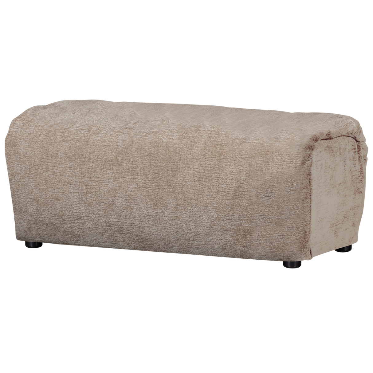 Baggy Hocker 3 D Chenille Zand