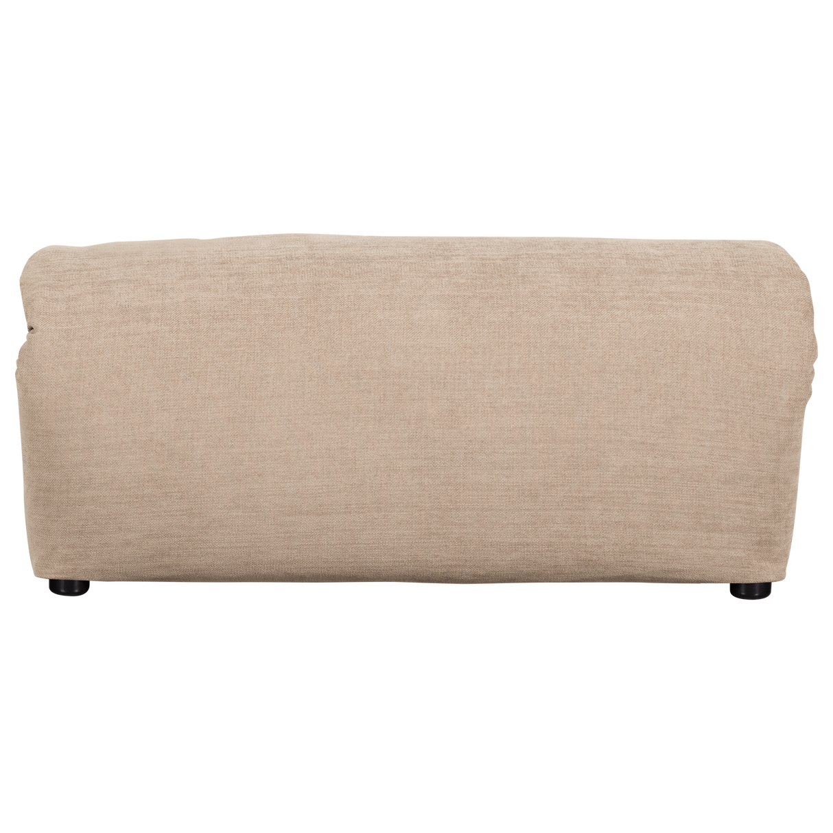 Baggy Hocker Geweven Chenille Zand