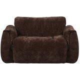 Baggy Loveseat 3 D Chenille Donkerbruin