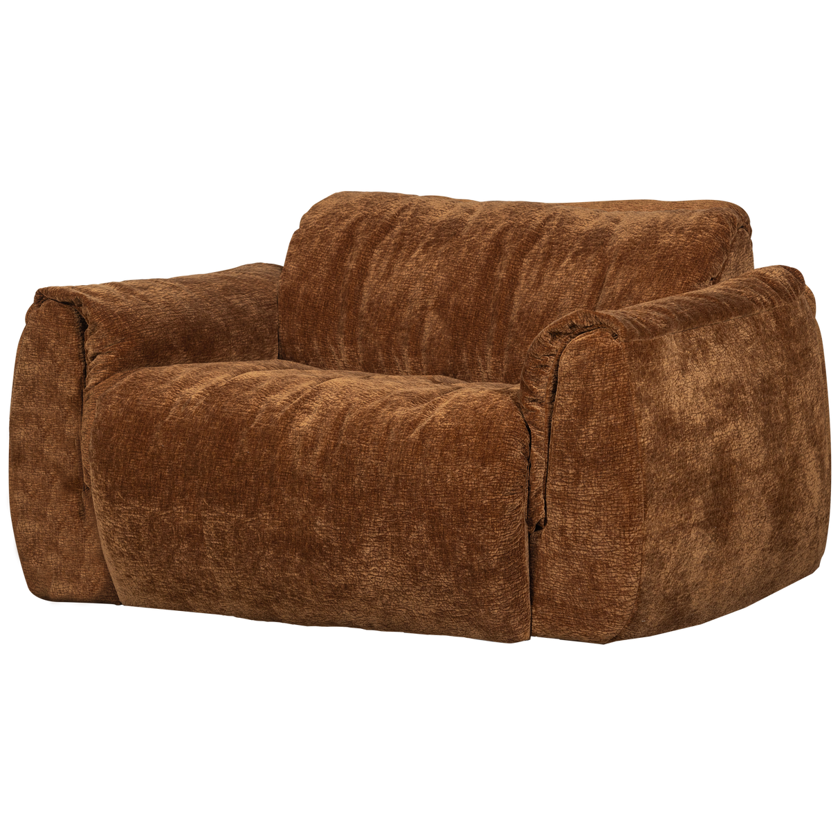 Baggy Loveseat 3 D Chenille Middenbruin