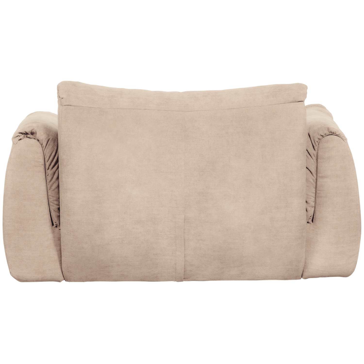 Baggy Loveseat Geweven Chenille Zand