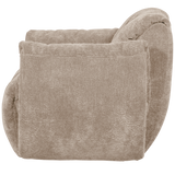 Baggy Draaifauteuil 3 D Chenille Zand