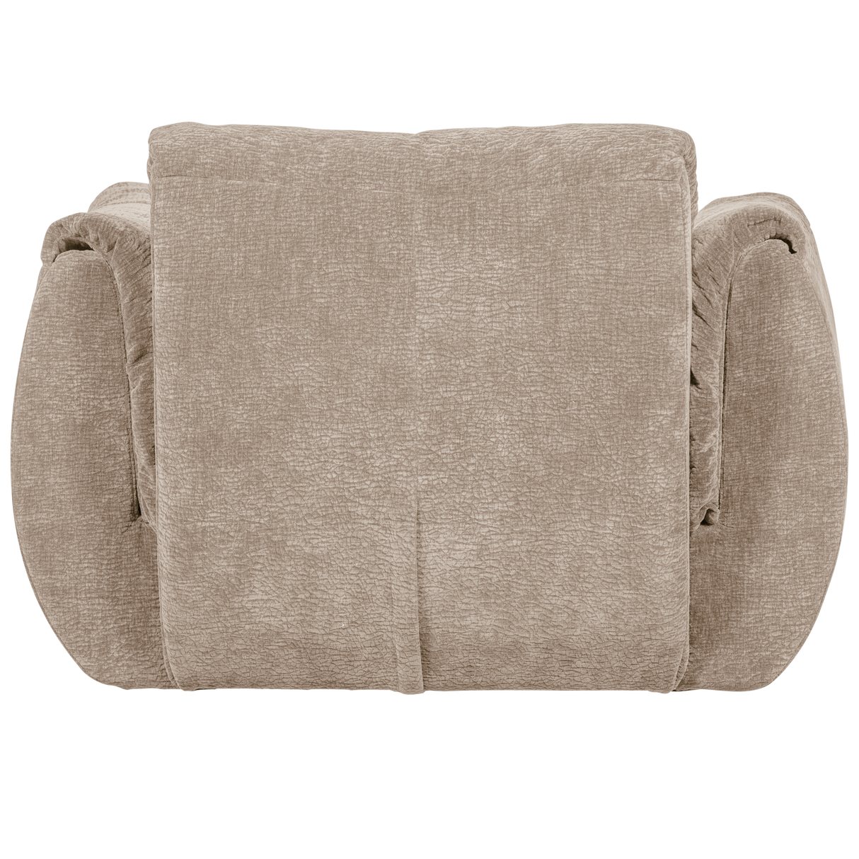 Baggy Draaifauteuil 3 D Chenille Zand