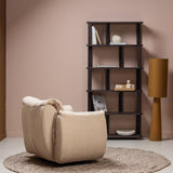 Riss Boekenkast Eikenhout Mystic Brown 186 X90 Cm