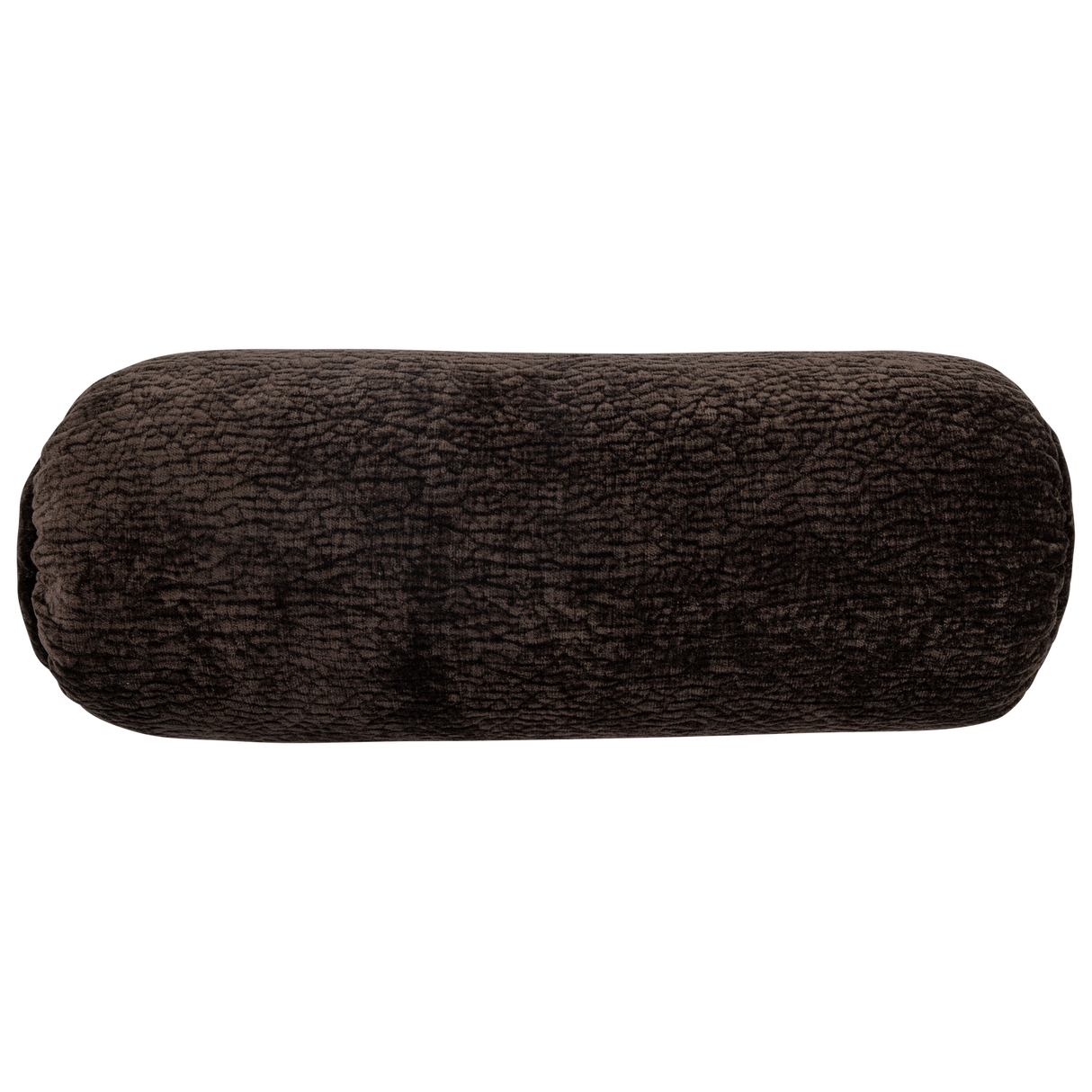 Baggy Rolkussen 50 Xo23 Cm 3 D Chenille Donkerbruin
