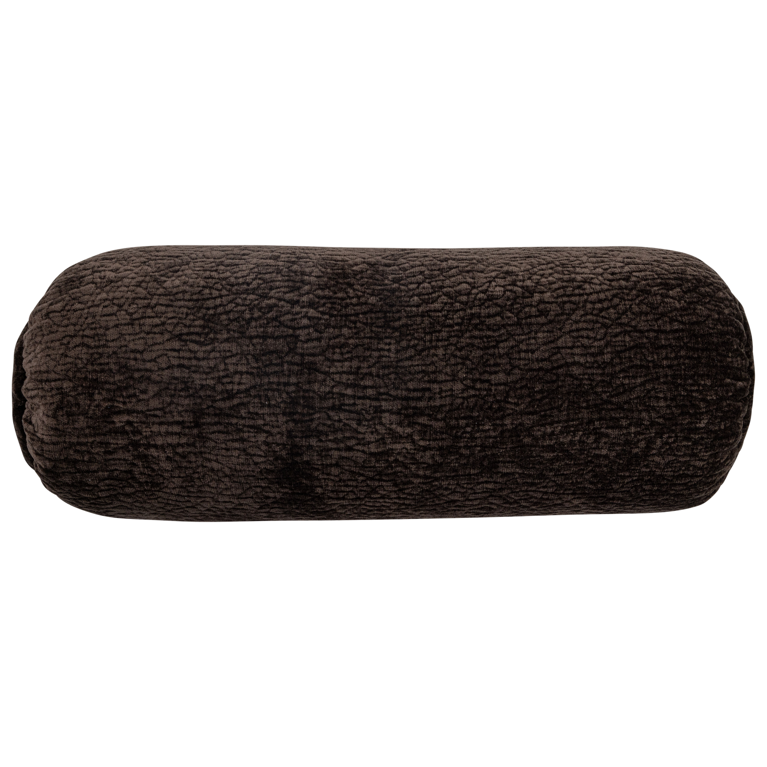 Baggy Rolkussen 50 Xo23 Cm 3 D Chenille Donkerbruin