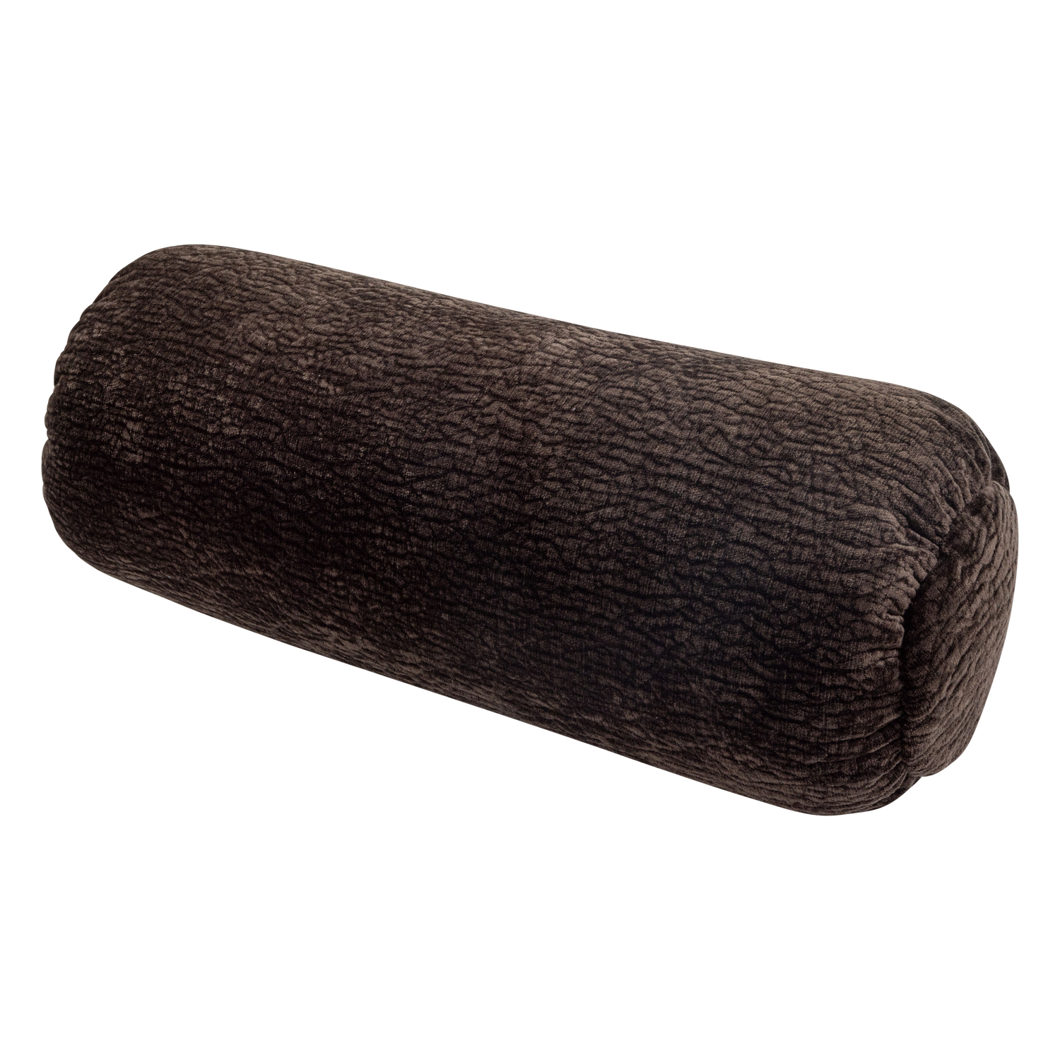 Baggy Rolkussen 50 Xo23 Cm 3 D Chenille Donkerbruin