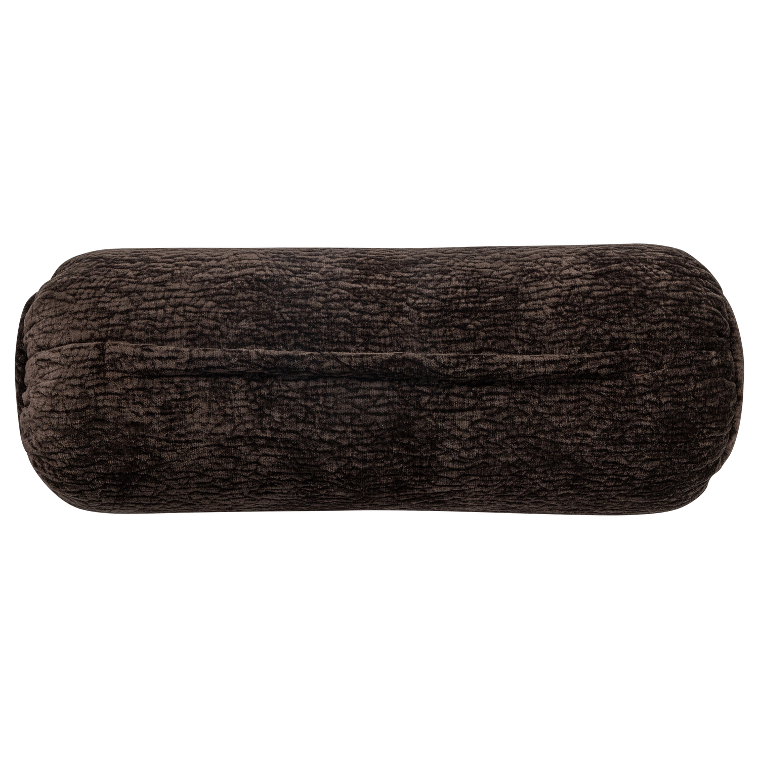 Baggy Rolkussen 50 Xo23 Cm 3 D Chenille Donkerbruin