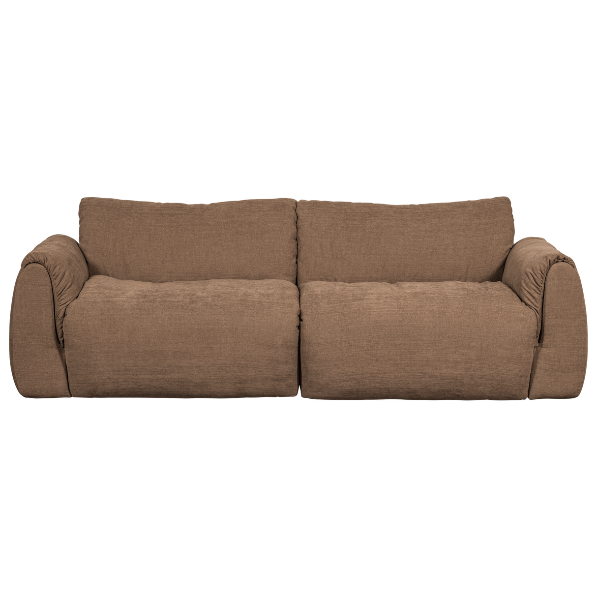 Baggy 2 Zits Bank Geweven Chenille Bruin